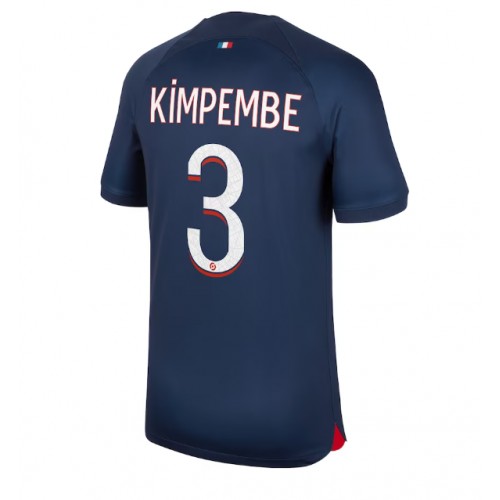 Fotballdrakt Herre Paris Saint-Germain Presnel Kimpembe #3 Hjemmedrakt 2023-24 Kortermet